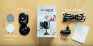 Unboxing of Creative Live! Cam IP SmartHD