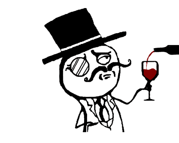 moustache guy pouring wine