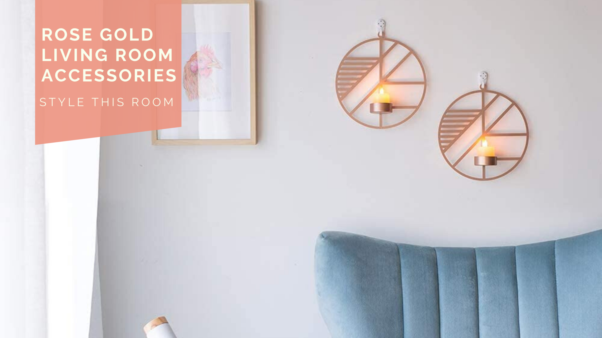 8 Pretty Rose Gold Living Room Accessories That Will Fit Right Into A