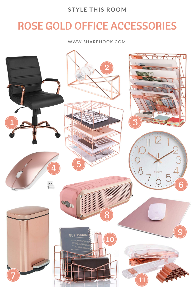 Rose-gold-office-accessories