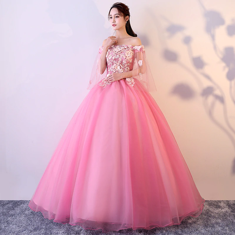 12 Dreamy Pink Wedding Gowns - Sharehook