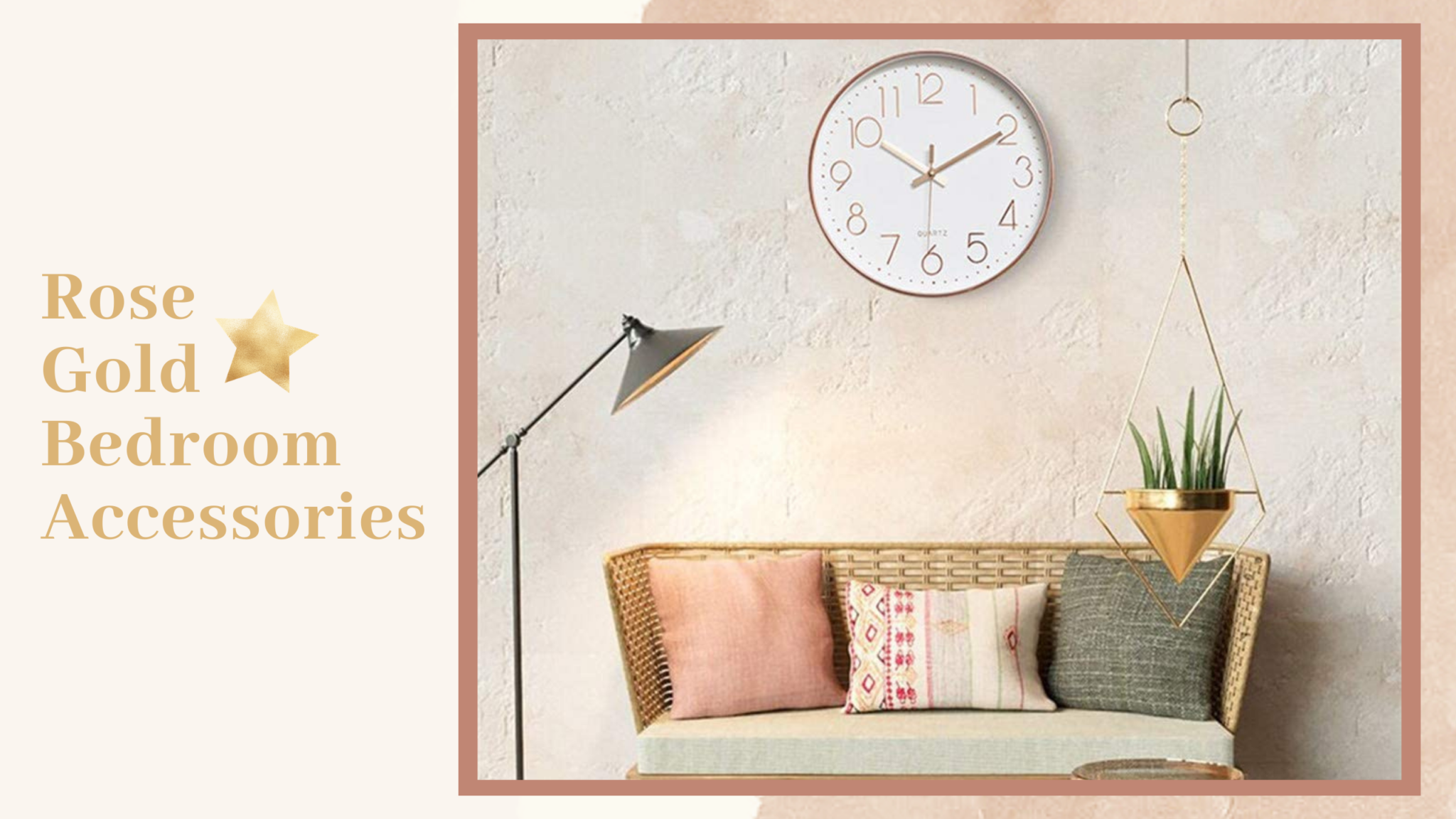 Rose Gold Bedroom Accessories Sharehook